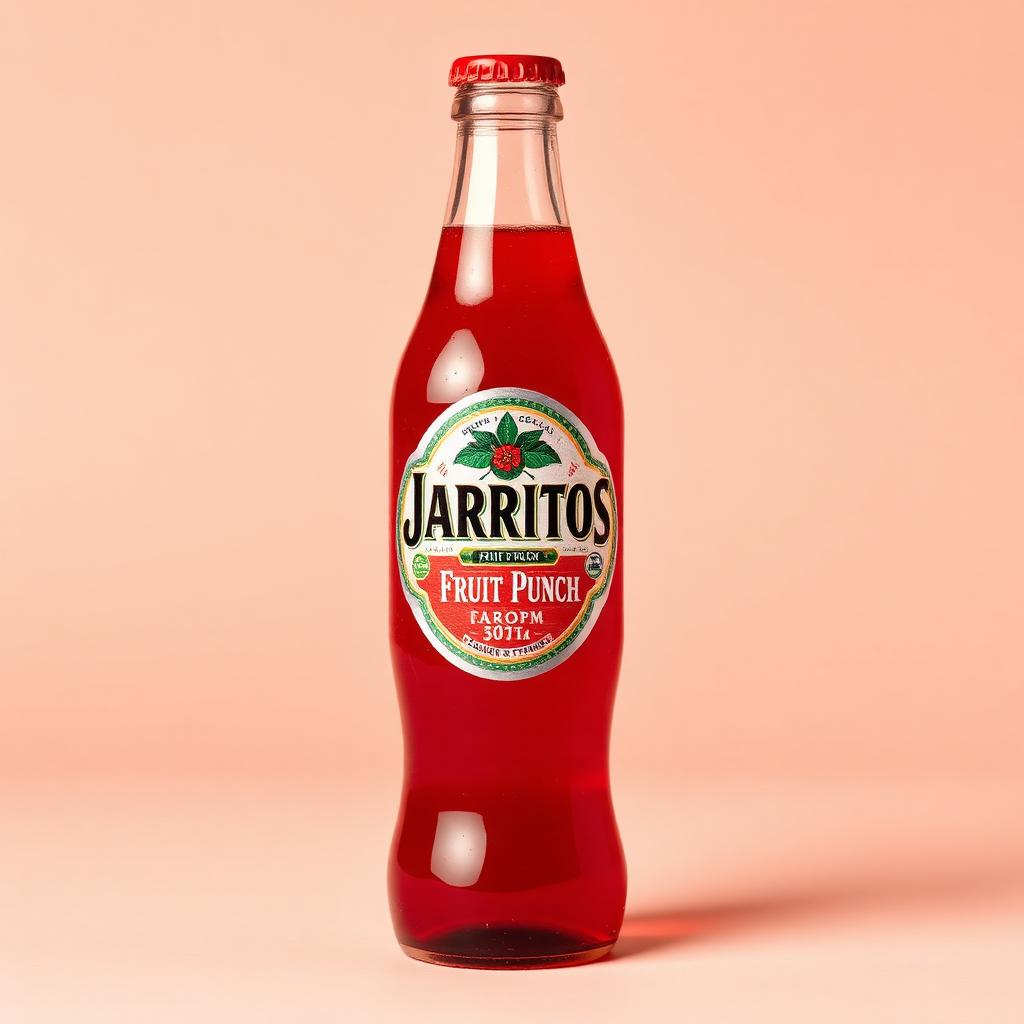 Fruit Punch Soda — Glass Bottle