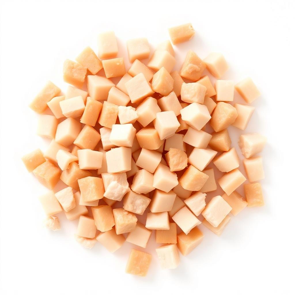 Chicken Meat Diced — White/Dark 0.5"