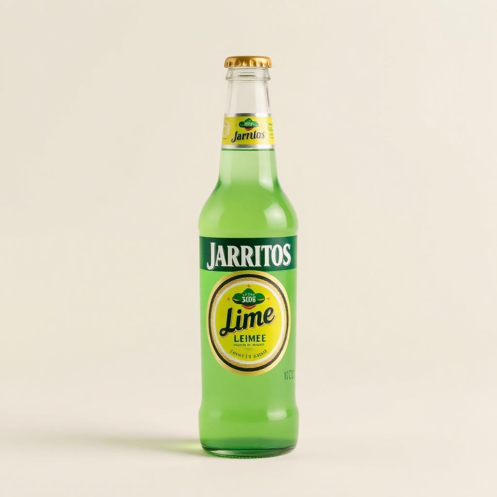 Lime Soda — Glass Bottle