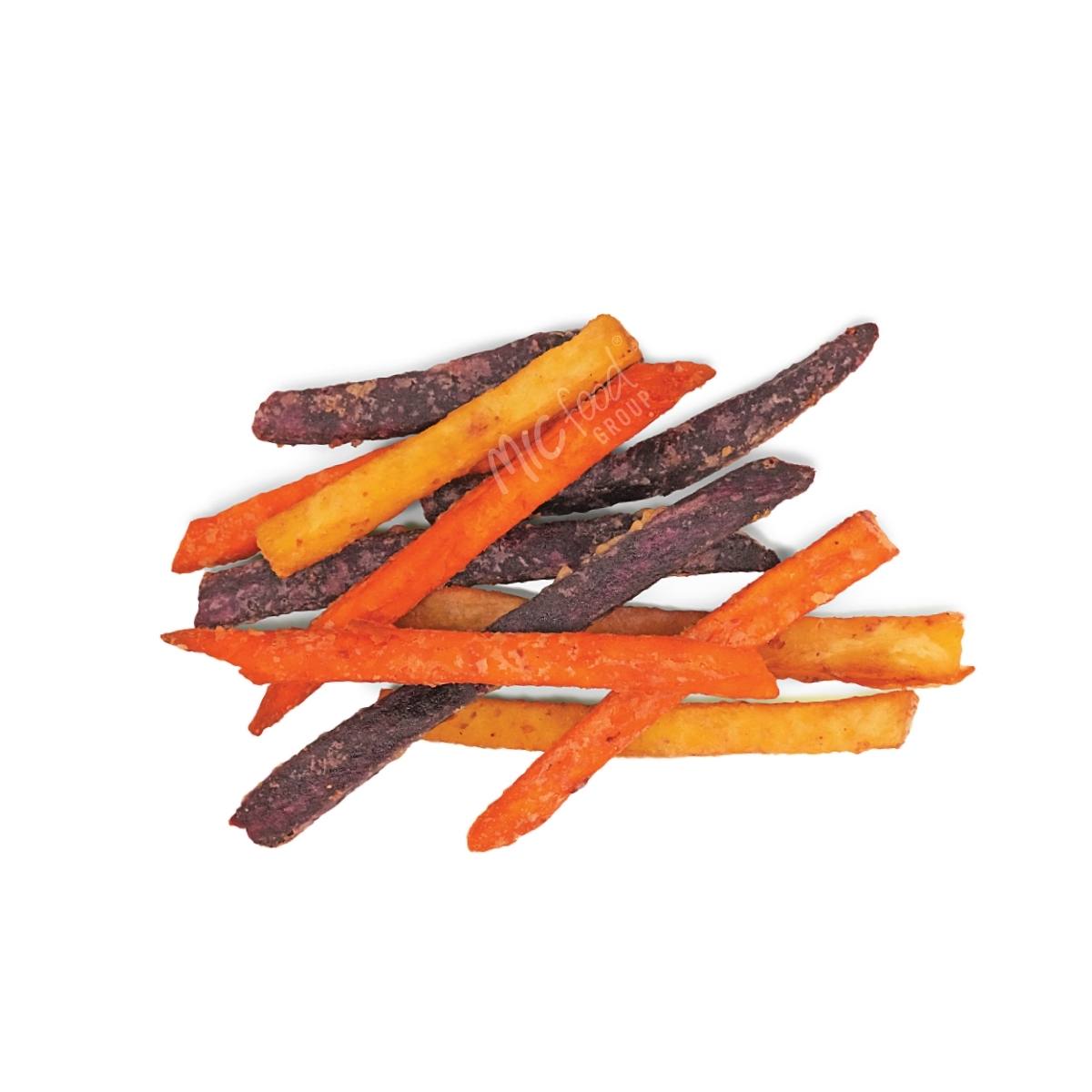 Tri-Color Sweet Potato Fries