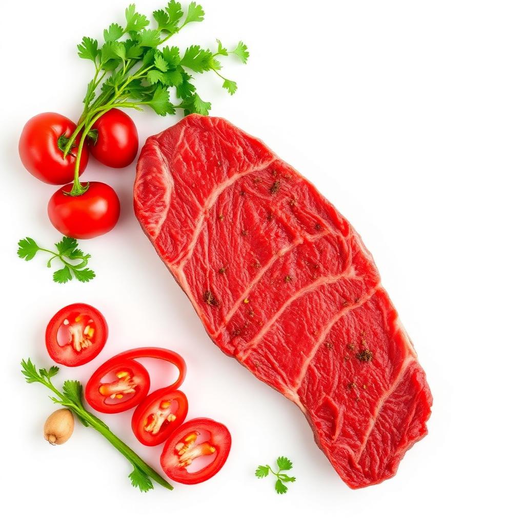 Beef Fajita Inside Skirt — Marinated, Raw