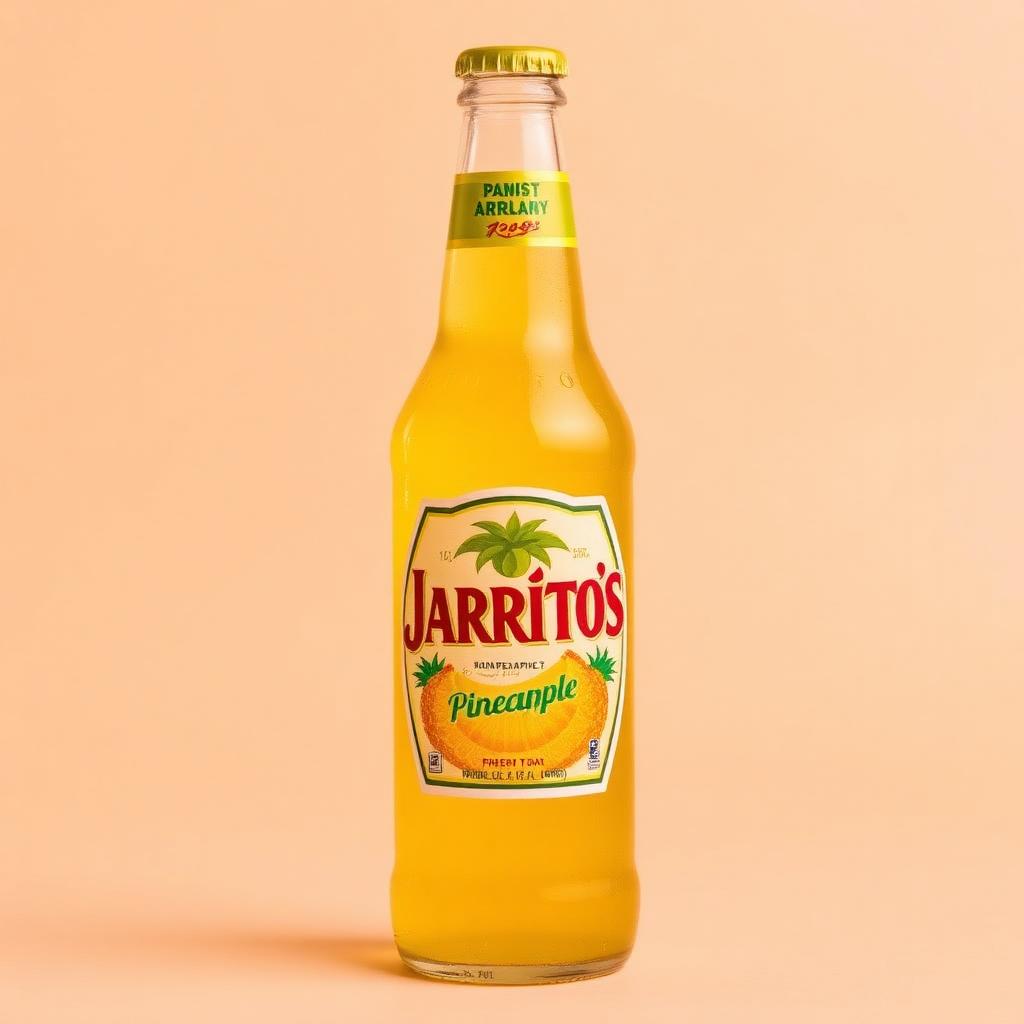 Pineapple Soda — Glass Bottle