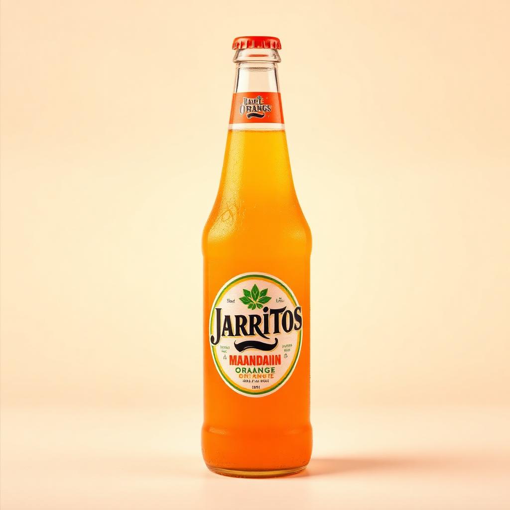 Mandarin Orange Soda — Glass Bottle